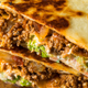 closeup of crunchwrap